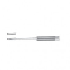 Cloward Bone Osteotome Stainless Steel, 24.5 cm - 9 3/4" Blade Width 6 mm